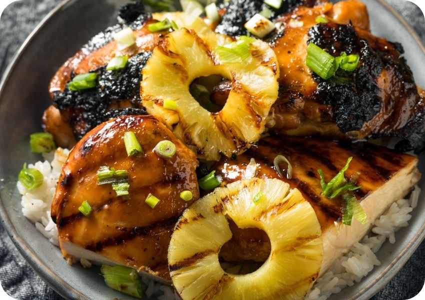 Grilled Pineapple Chicken